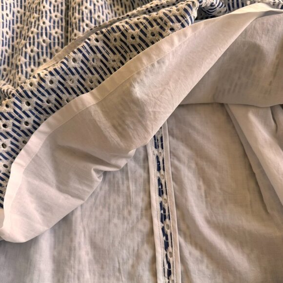 NWT Brooks Brothers Broderie Anglaise Eyelet Mini Dress - Picture 8 of 9